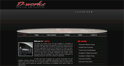 Desktop Screenshot of dworksautotintanddetailing.com